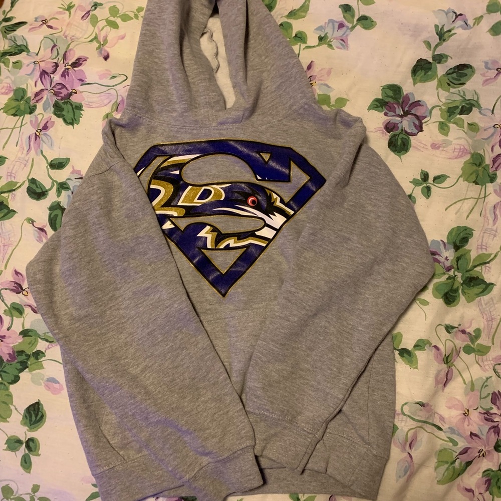 Baltimore Ravens Superman Hoodie